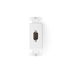 LEV 41647-W DECORA INSERT HDMI COUPLER WHIT