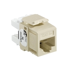 LEV 5G110-RI5 EXTREME CAT 5E UTP JACK IVORY