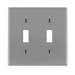 LEV 80709-GY GY WP 2G TGL SW THERMOPL