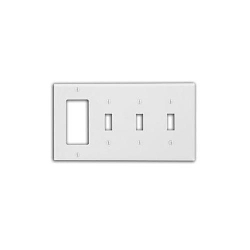 LEV 80732-W WH WP 4G 3TGL 1DECO NYLON