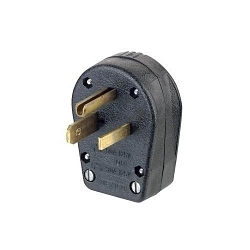 LEV 930-E EB ANGLE PLUG 30A-125V 50A-125V