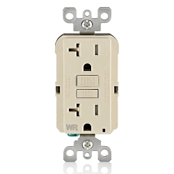 LEV GFWT2-T LA WEATHER TR ST GFCI 20A125V