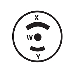 LEV ML3-P EB PLUG MIDGET LOCK 3PO 3WI 15A1