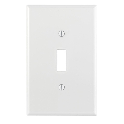 LEV PJ1-W WH WP MIDWAY 1G SW TGL THERMPL