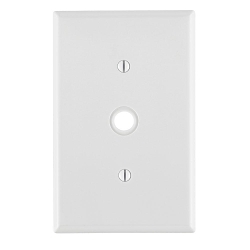 LEV PJ11-W WH WP MIDWAY 1G TEL 406 HOLE THERMPL