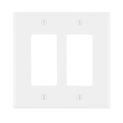 LEV PJ262-W WH WP 2G DEC MIDWAY NYLON