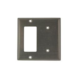 LEV S1426-N 2G SS WP SATIN 302 1DECORA 1BLANK