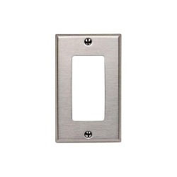 LEV SSJ26-40 1G DECORA SS METAL WALLPLATE SATIN