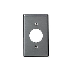 LEV SSJ7-40 1G SS METAL WP SATIN 302 1RECEPTACLE