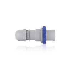 LEV W363-P9 BU PN&SL PLUG 3P4W 63A 200-250V 9