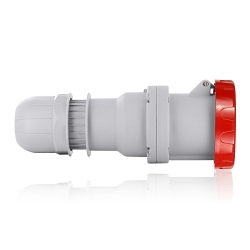 LEV W4125-C6 RD P/S CONN 4P5W 125A 346-415V