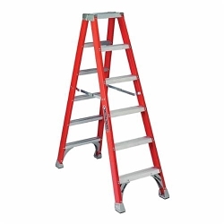 LOUISVILLE FM1506 6-FT . FG TWIN STEPLADDER TYP