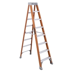 LOUISVILLE FS1508 8-FT . FG STEPLADDER TYPE IA