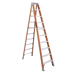 LOUISVILLE FS1510 10-FT . FG STEPLADDER TYPE IA