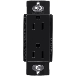 LUTRON CAR-15-BL CLARO 15A DUPLEX RECEPTACLE DE