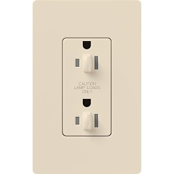 LUTRON CAR-15-DDTR-LA CLARO 15A DUAL DIMMING T