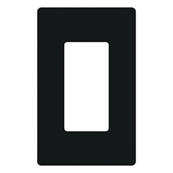 LUTRON CW-1-BL CLARO 1 GANG WALL PLATE FOR DECO