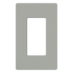 LUTRON CW-1-GR CLARO 1 GANG WALL PLATE FOR DECO
