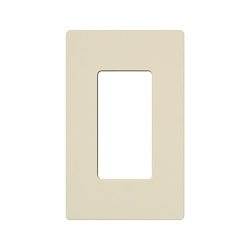 LUTRON CW-1-LA CLARO 1 GANG WALL PLATE FOR DECO