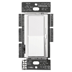 LUTRON DVCL-153P-WH DIVA LED+ DIMMER SWITCH
