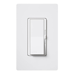 LUTRON DVFSQ-LF-WH DIVA 3-SPEED FAN CONTROL AND