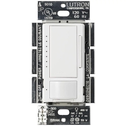 LUTRON MSCL-OP153M-WH MAESTRO LED+ MOTION SENS