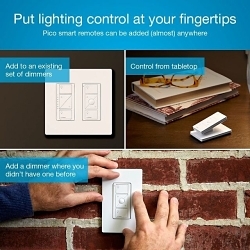 LUTRON P-DIM-3WAY-WH CASETA ORIGINAL SMART DI