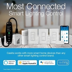 LUTRON P-DIM-3WAY-WH CASETA ORIGINAL SMART DI