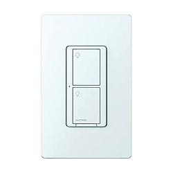LUTRON PD-5S-DV-WH RF 2-BUTTON ON/OFF SWITCH 5