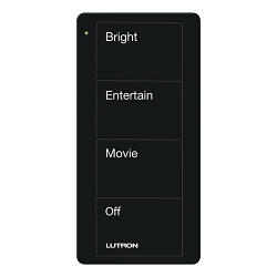 LUTRON PJ2-4B-GBL-P01 4-BUTTON SCENE KEYPAD PI