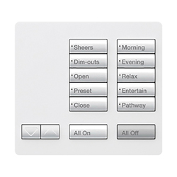 LUTRON RR-T10RL-SW RADIORA 2 TABLETOP DESIG
