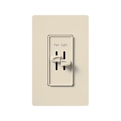 LUTRON S2-LFSQ-LA SKYLARK DUAL DIMMER SWIT