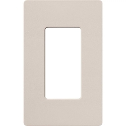 LUTRON SC-1-TP CLARO 1 GANG WALL PLATE FOR DECO