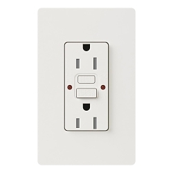 LUTRON SCR-15-GFST-SW CLARO 15A TAMPER-RESISTA
