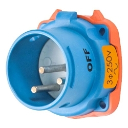 MELTRIC 31-18172-K07 DR30-INLET POLY BLUE SIZ