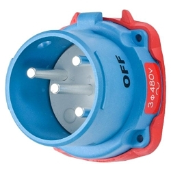MELTRIC 31-18243-K04 DR30-INLET POLY BLUE SIZ