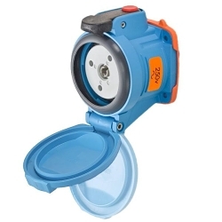 MELTRIC 63-34073 DSN30 RECEPTACLE POLY BLUE SIZ