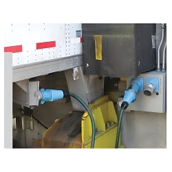 MELTRIC 63-B8002-338 DSN24C INLET POLY BLUE S