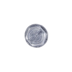 M-TAL JQK19 SCREWS 8 X 2  HX 1/4HD SL S-PT TS ST-ZN (JAR 100)