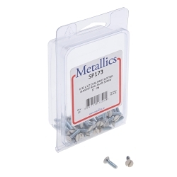 M-TAL SP181 SCREWS 6-32 X 1/2 OV SL WALL PLT ST-