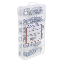 M-TAL SWK1 WASHER KIT 485-PC FLAT ST-ZN (TREY