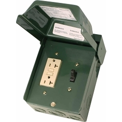 MIDWEST U010S010GRP 20GFCI/SWITCH SURFACE UN