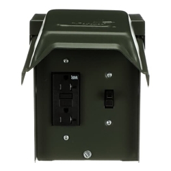 MIDWEST U010S010GRP 20GFCI/SWITCH SURFACE UN