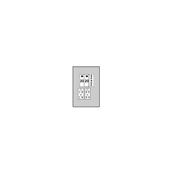 MIDWEST U011C010 MW 70A SURF. UNMTRD 20GFCI/20GF