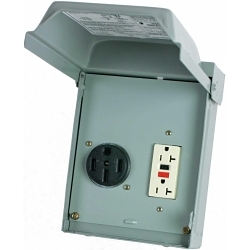 MIDWEST U055010 MW 50A SURF UNMTRD 50/20GFCI