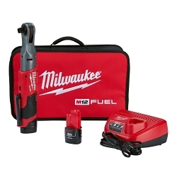 MILW 2558-22 M12 FUEL 1/2-IN RATCHET 2 BATTERY