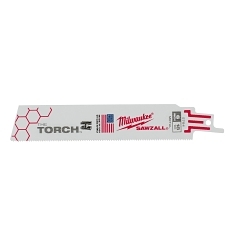 MILW 48-00-5784 6-IN 18 TPI THE TORCH SAWZALL BL