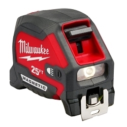 MILW 48-22-0428 25-FT MAGNETIC TAPE MEASURE W/