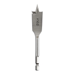 MILW 48-27-0009 3/4-IN X 4.5-IN FLAT BORING BIT