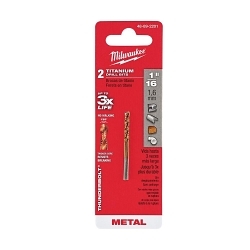 MILW 48-89-2201 1/16-IN THUNDERBOLT TITANIUM DRI
